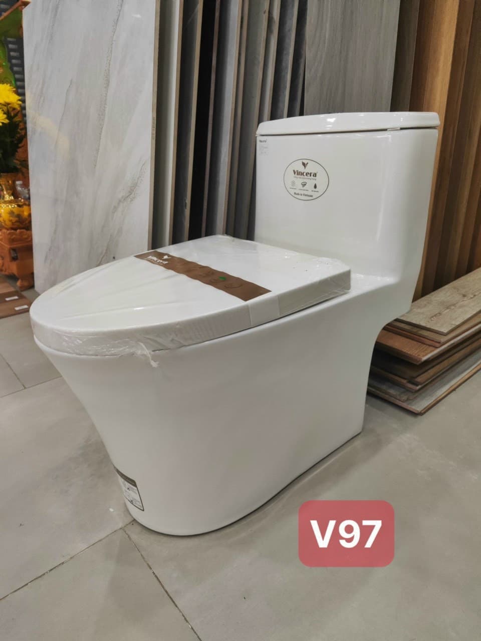 Bồn Cầu 1 Khối Vincera